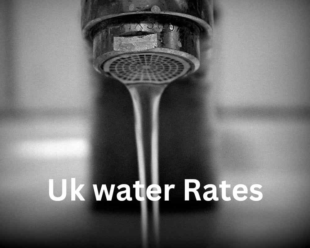 UK Water Rates